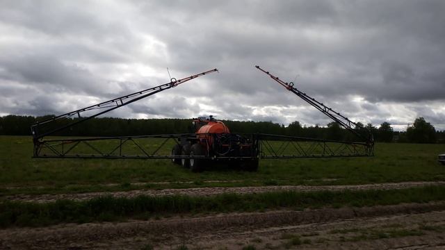 Туман 2.Установили опрыскиватель,пробный запуск. смотреть онлайн