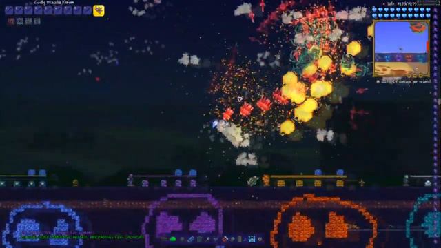 Terraria Supreme Buffed Dracula Knives vs Calamity Mod Death Mode Boss Rush ll Ancients Awakened Mo смотреть онлайн