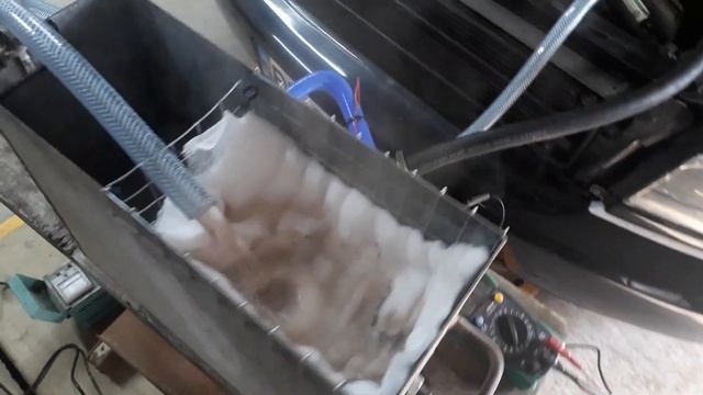 Промывка печки Ауди А8 жесть. смотреть онлайн