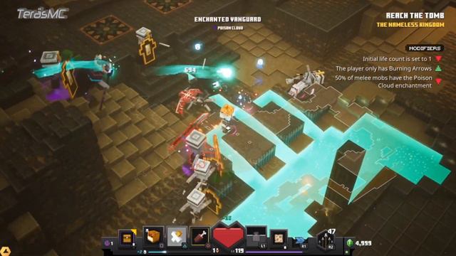 Minecraft Dungeons Spooky Fall Event 2022 #11 Desert Temple Reward Cloaked Skull смотреть онлайн