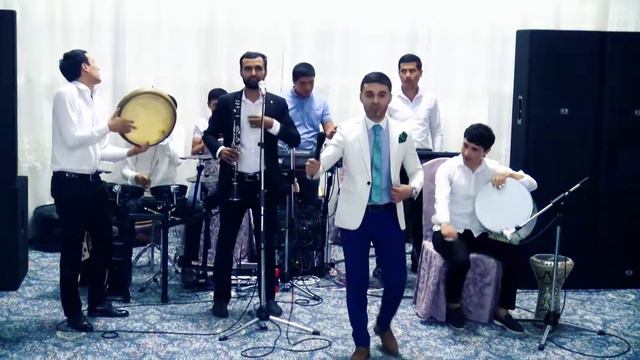 Farrux Negmatov Poppuri Sarik Koynak#Layli Jon Layli#Buxorocha#Dilamba Zan Bobo Jonli Ijro