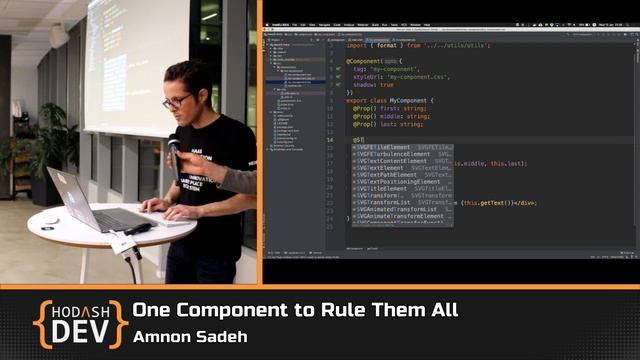 One Component to Rule Them All with Amnon Sadeh (Hebrew) смотреть онлайн
