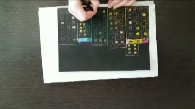 Мастер-класс в технике граттаж "Салют Победы" смотреть онлайн