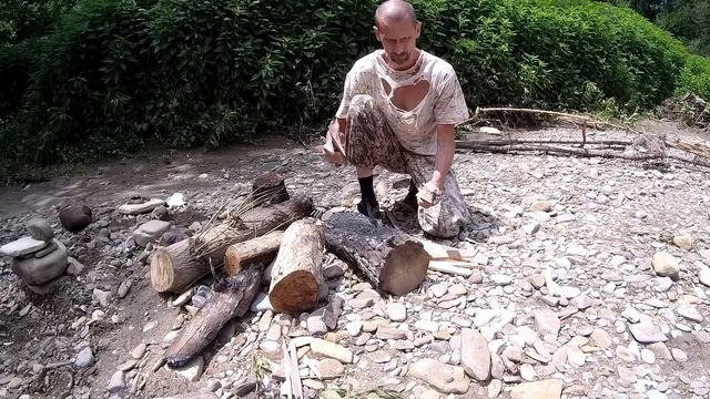 Искал Золото нашёл Утопленный автомобиль Экстремальное Выживание на диком острове картошка на костр смотреть онлайн