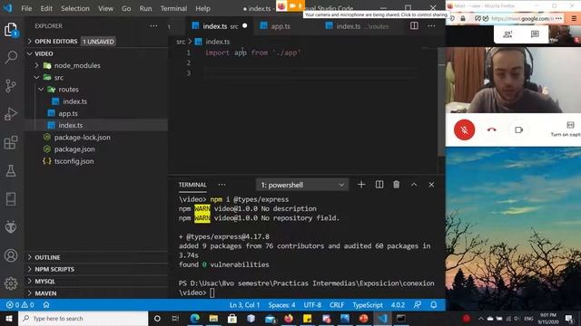 Instalación y Conexión de MongoDB con API REST en TypeScript (express) смотреть онлайн