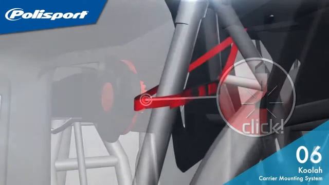 Polisport - Koolah Carrier Mounting System - Rear Baby Seat