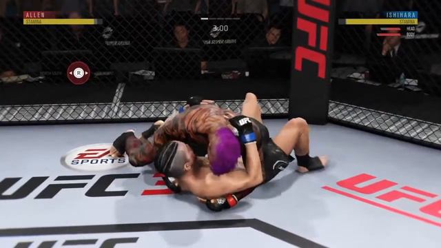 UFC 3 ALLEN vs ISHIHARA смотреть онлайн