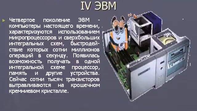 Вычислительная техника четвертого поколения смотреть онлайн