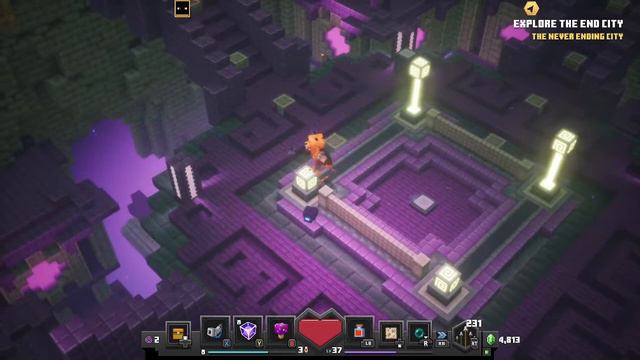 Minecraft Dungeons Echoing Void playthrough w/CyberDrew Part 2 смотреть онлайн