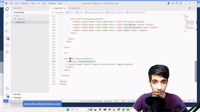 S2 E8, HTML-CSS For Absolute Beginners : Using Snippets смотреть онлайн