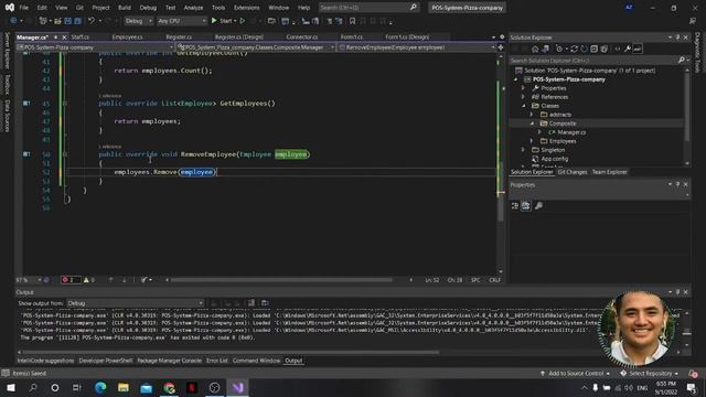 POS System pizza company with C# Register Form and Classes part 3 смотреть онлайн