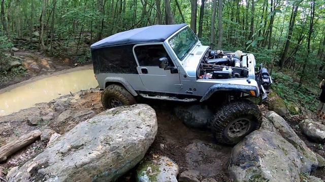 Mancation 2023. Rock Run, Patton, PA. Nate and Mark at the gate keeper of trail 21 смотреть онлайн