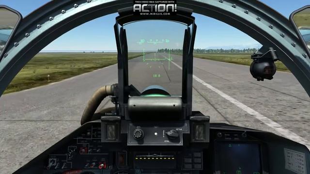 DCS World. Учимся взлетать с коментированием