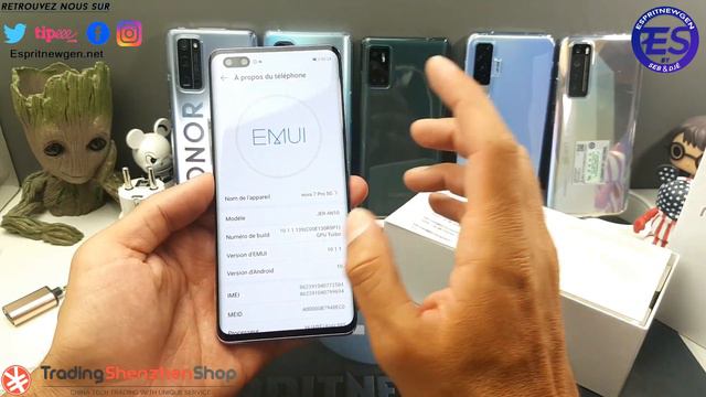 Huawei Nova 7 Pro déballage et prise en main avant TEST смотреть онлайн