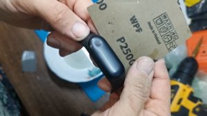Полировка дисплея часов mi band 3, 4, 5