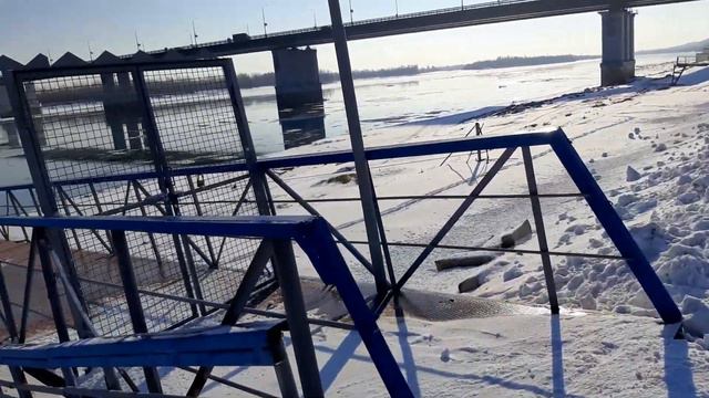 Причал река Обь смотреть онлайн