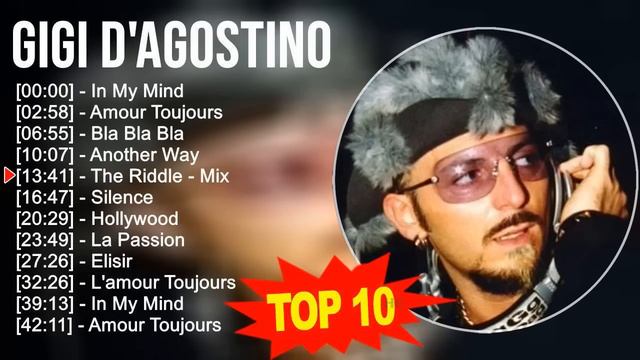 G i g i D ' A g o s t i n o 2023 MIX - TOP 10 BEST SONGS смотреть онлайн