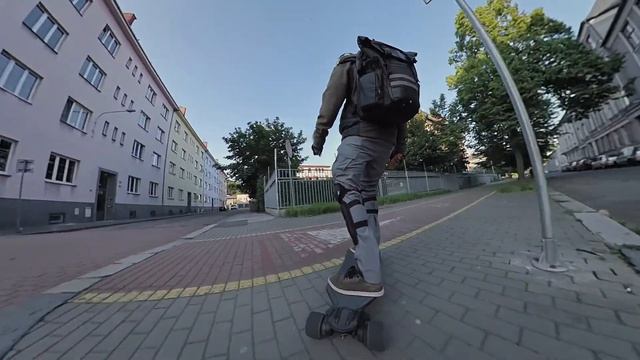 EXWAY FLEX PRO: FIRST RIDE | ESK8 | cz ENG lish смотреть онлайн