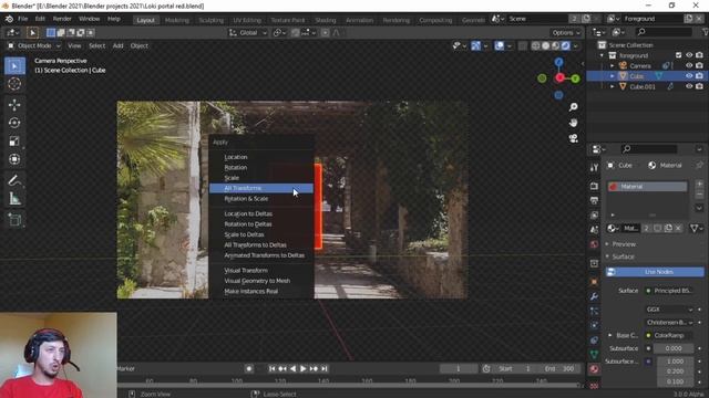 How Motion track in Blender ( Loki Portal) смотреть онлайн