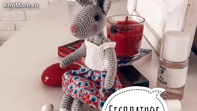 Амигуруми: схема Зая Мими. Игрушки вязаные крючком - Free crochet patterns. смотреть онлайн