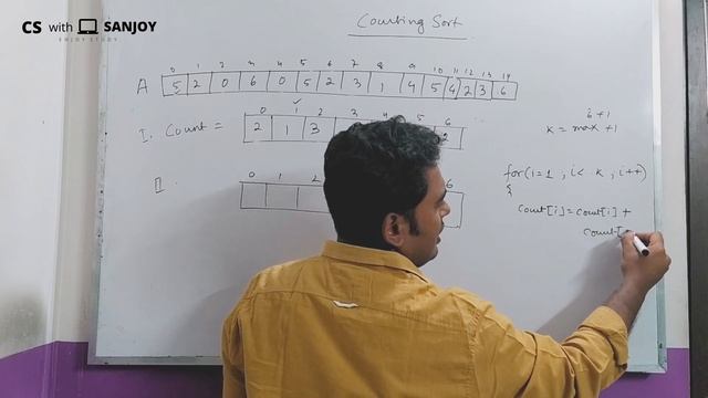 Counting Sort (explained)| Algorithm and Programming | Bangla / English | Sanjoy Ghosh смотреть онлайн