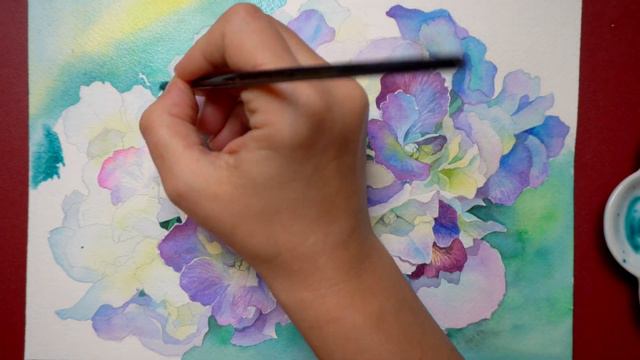 5 Tips for Painting Realistic Hydrangeas with Watercolor смотреть онлайн