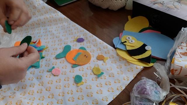 Ручная работа.Книжка для деток , плед для доченьки -вот мои рукодельные процессы. смотреть онлайн