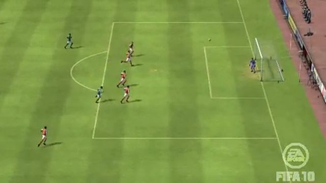 Fifa 10 35 yarder from tight angle смотреть онлайн