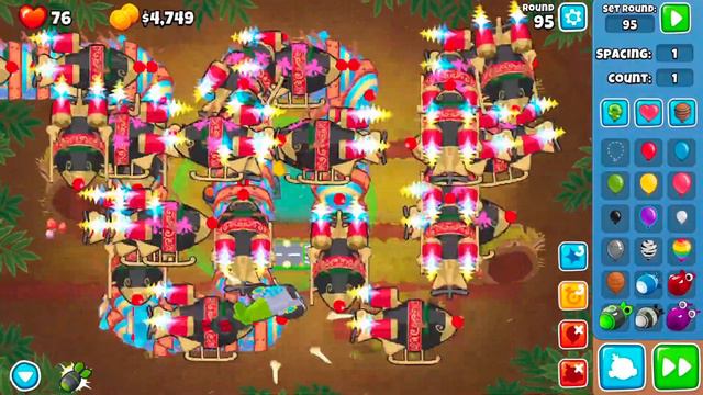 what's the cheapest way to beat round 95? | Btd6 смотреть онлайн