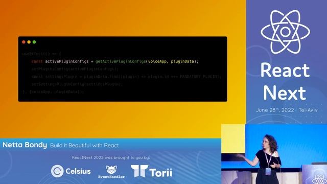 Netta Bondy @ ReactNext 22 - Build it Beautiful with React смотреть онлайн