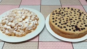 "Жизнь на пенсии"...Сделала оливье и два тортика!!