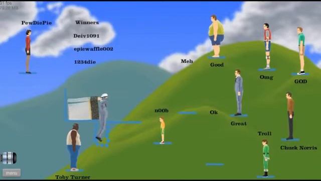 Let's Die - Happy Wheels - Ep 8 - Santa Butt Split! смотреть онлайн