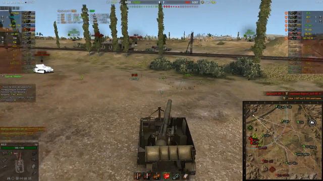 Отжиг на арте Т92А - 5400 дамага и 6 фрагов (World of Tanks) смотреть онлайн