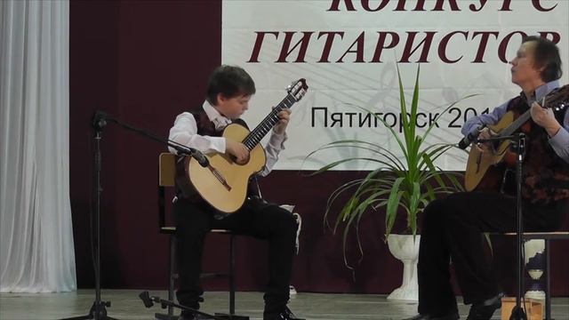 The theme of Mozart's Don Juan. Duet by Antonio Pastushenko and Yuri Pryazhnikov. May 2016. смотреть онлайн