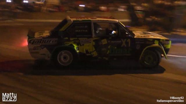 Paolo Diana SHOW at Rally Legend 2019! - Fiat 131 Racing Proto with Sequential Gearbox! смотреть онлайн