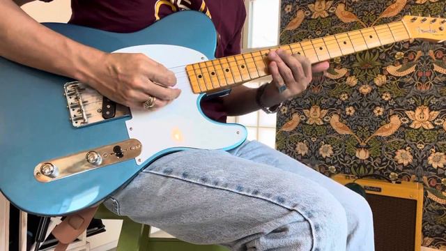 Jazz Swing impro on Fender Esquire! -with 57 Custom Champ bridge pickup goes Jazzy смотреть онлайн