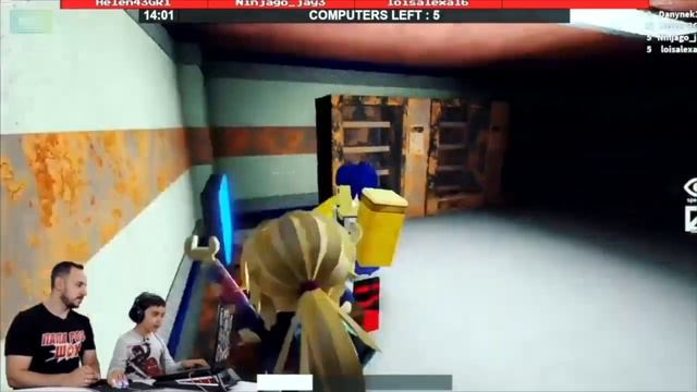 ПАПА РОБ и ЯРИК играют в ROBLOX смотреть онлайн