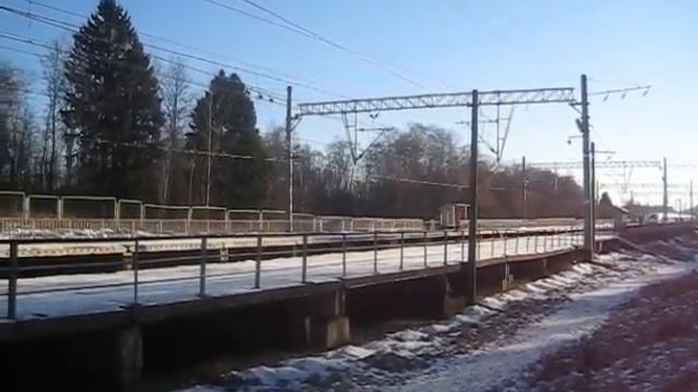[RZD] ЭВС2-04 "Сапсан" Москва - СПб / Пл. Берёзки дачные смотреть онлайн