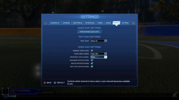 How to TURN ON VOICE Chat in Rocket League (Fast Method)