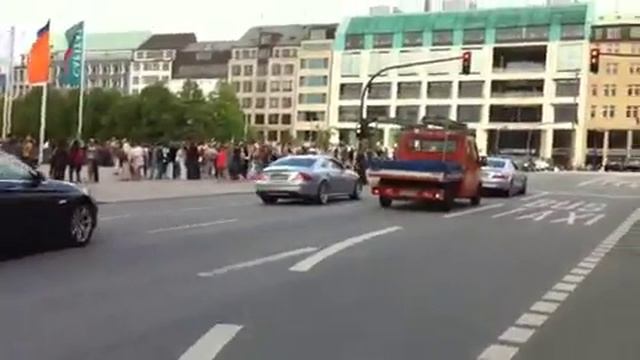 Nice Mercedes CLS 55 AMG in Hamburg смотреть онлайн
