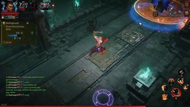 Diablo immortal pvp (Barbarian) Main build attacking! смотреть онлайн