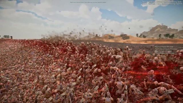 Can Darth Vader & His Forces Survive 4 MILLION Zombies! - Ultimate Epic Battle Simulator 2 | UEBS 2
