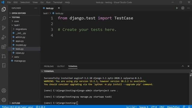 Django Testing - Introduction to testing in Django - Django Testing Series Part 1 смотреть онлайн