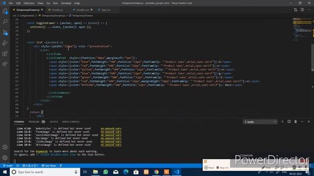 Google Form Clone | Sidebar | Material-ui | Drawer смотреть онлайн