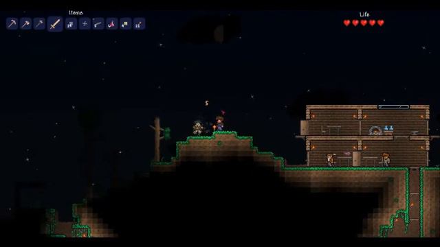 Ben & Dawn Play Terraria! Ep 7. Night time Combat смотреть онлайн