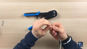 Быстрый обжим коннекторов RJ45 (кримпер Hyperline HL-3H00010 и коннекторы Hyperline серии PLEZ)