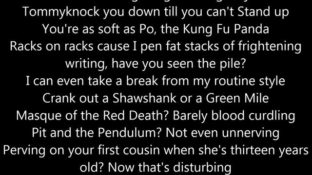 Stephen King Vs Edgar Allan Poe Epic Rap Battles of History Lyrics смотреть онлайн