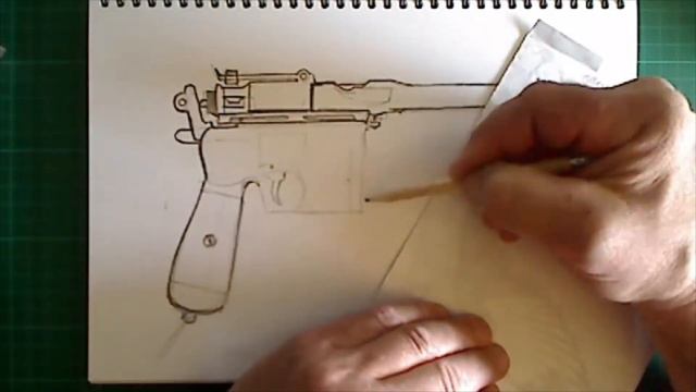 How to draw a Mauser. смотреть онлайн