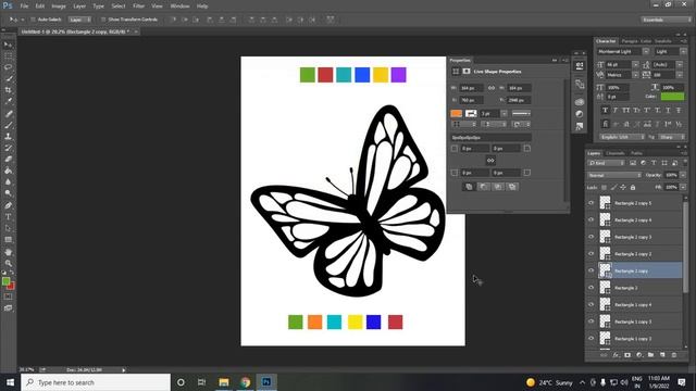 How to use paint bucket tool in photoshop | Photoshop toolbar tutorials for beginners смотреть онлайн