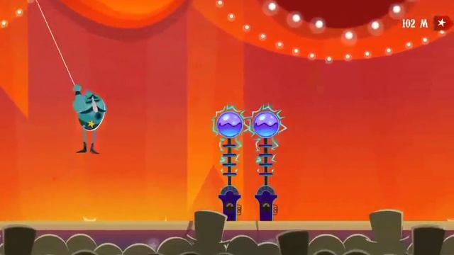 Scored 73 in #SwingingStupendo – Spectacular stunts! смотреть онлайн